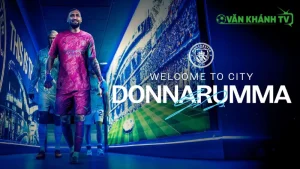 Gianluigi Donnarumma chính thức gia nhập Manchester City mùa hè 2025.