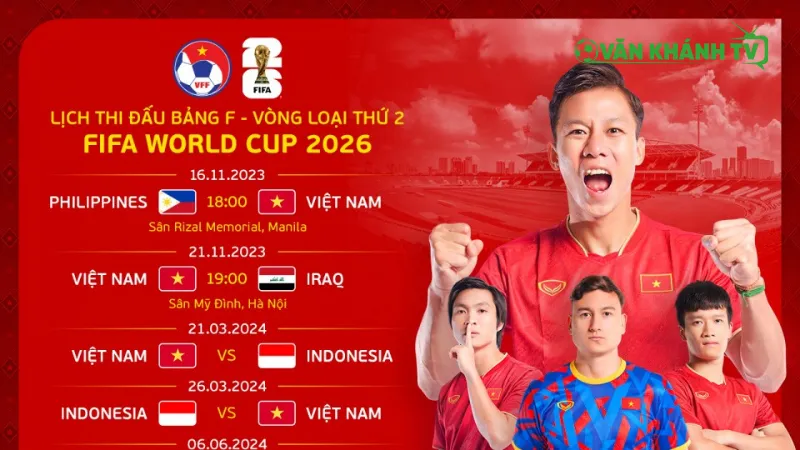 Tổng hợp các giải đấu đang có tại VankhanhTV