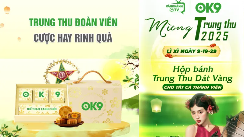 VankhanhTV x Ok9 - Mừng trung thu 2025 cho mọi người chơi